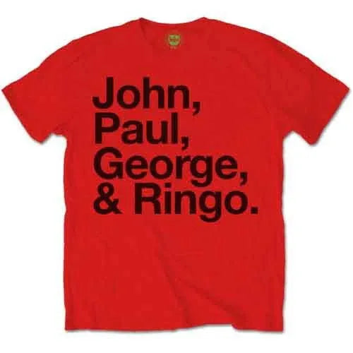 The Beatles - John, Paul, George & Ringo (T-Shirt) - Joco Records