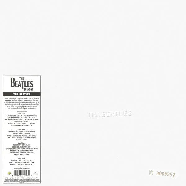 The Beatles - The Beatles - White Album (Limited Edition, Numbered, 180 Gram) (2 LP) - Joco Records