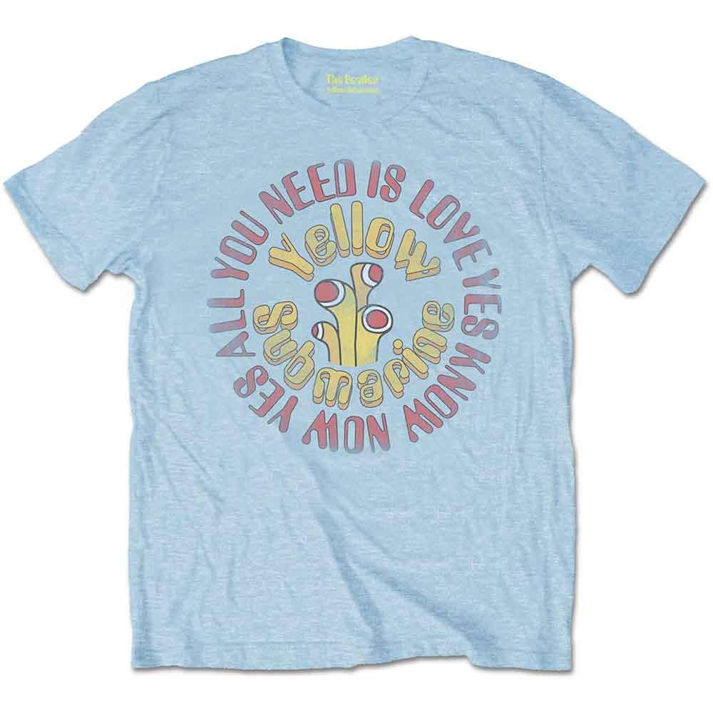 The Beatles - Yellow Submarine Aynil Circle Vintage (T-Shirt) - Joco Records