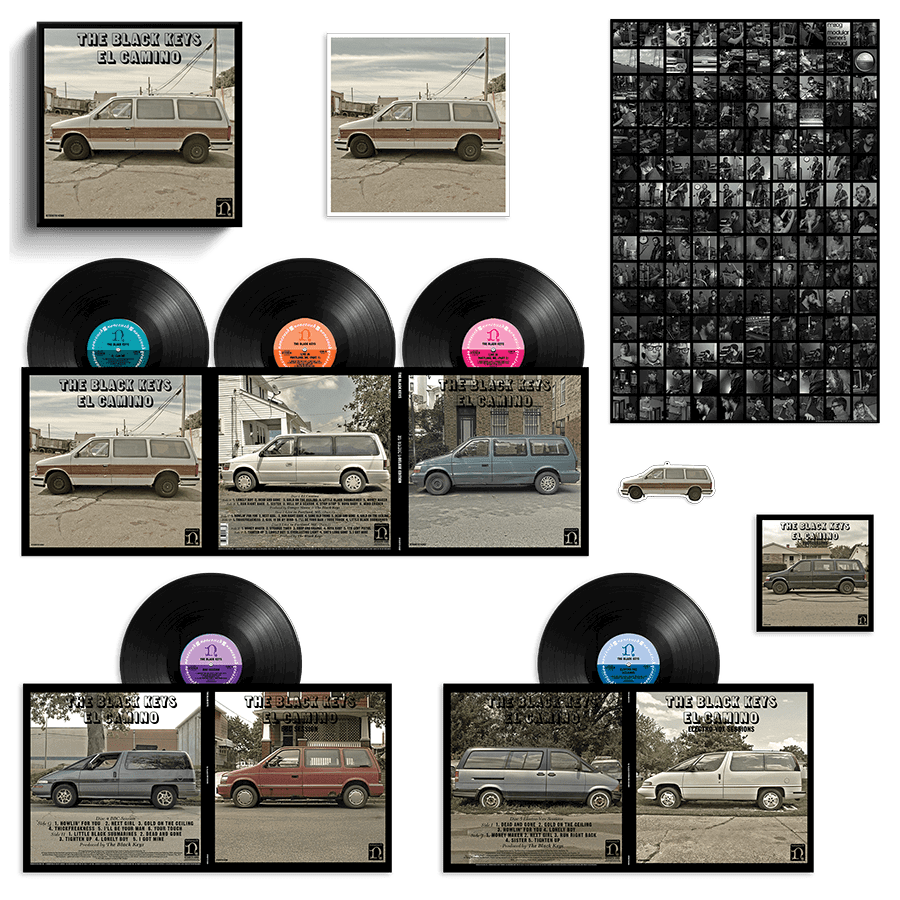 The Black Keys - El Camino (10th Anniversary Super Deluxe Edition) (Limited Edition, Remastered) (5 LP) - Joco Records