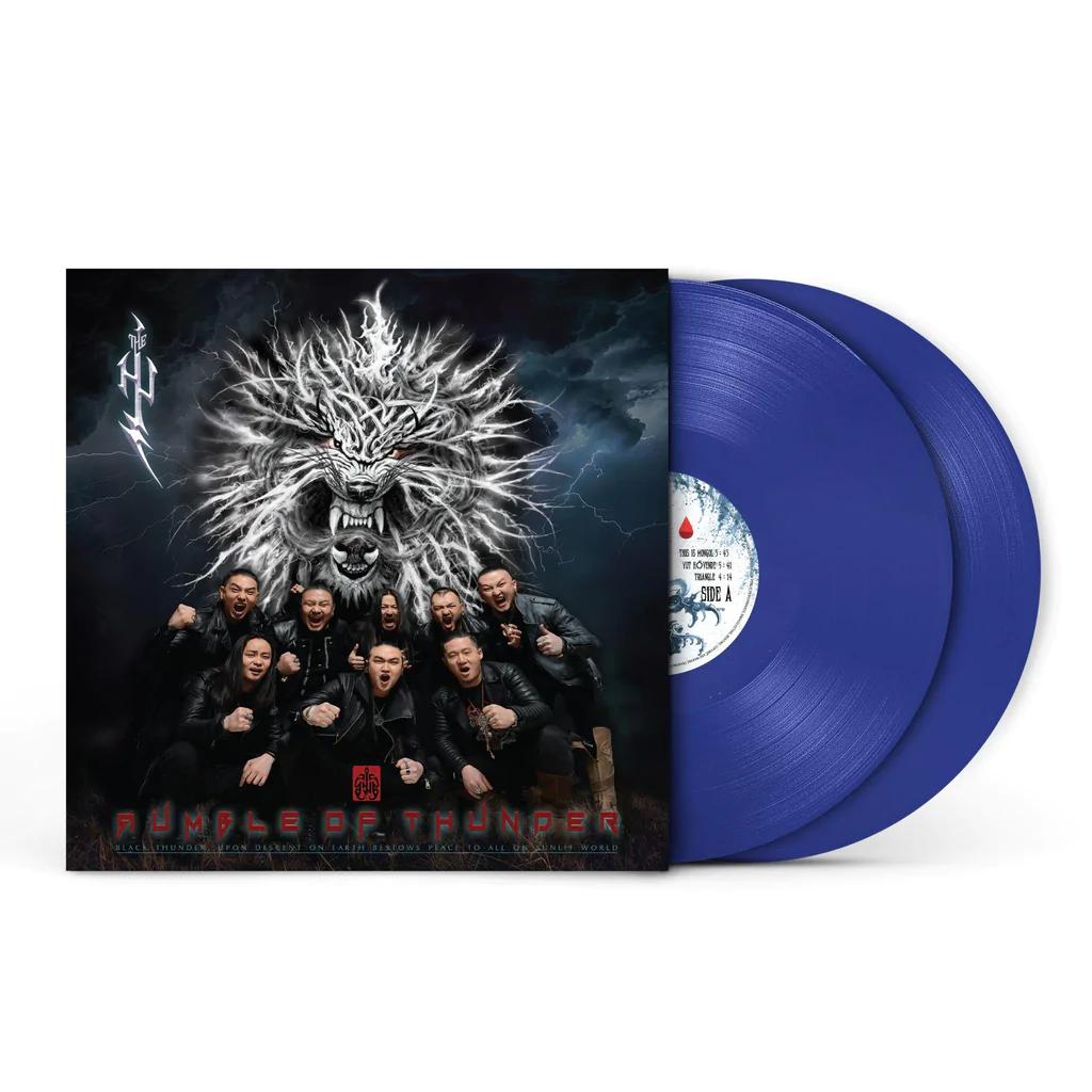 The HU - Rumble Of Thunder (Indie Exclusive) Blue (Explicit Content) (Indie Exclusive, Color Vinyl, Blue, 180 Gram Vinyl) (2 LP) - Joco Records