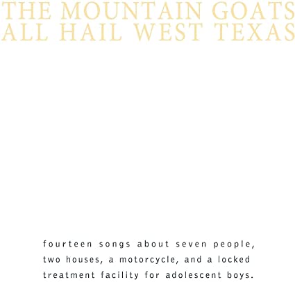 The Mountain Goats - All Hail West Texas (Indie Exclusive, Yellow Vinyl, Gatefold LP Jacket, Reissue) - Joco Records