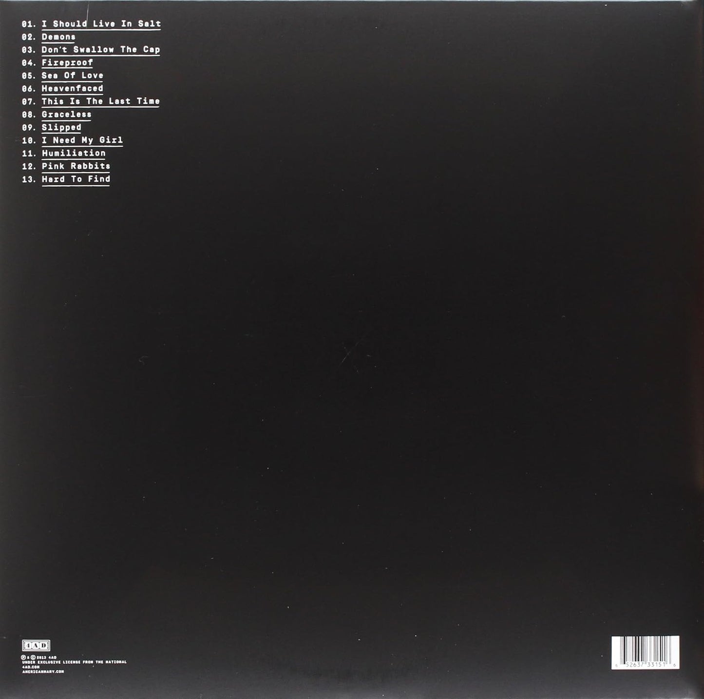 The National - Trouble Will Find Me (2 LP) - Joco Records