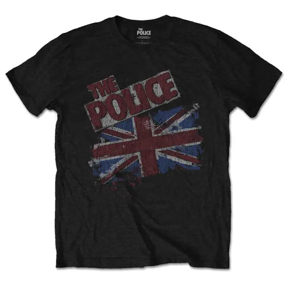 The Police - Vintage Flag (T-Shirt) - Joco Records