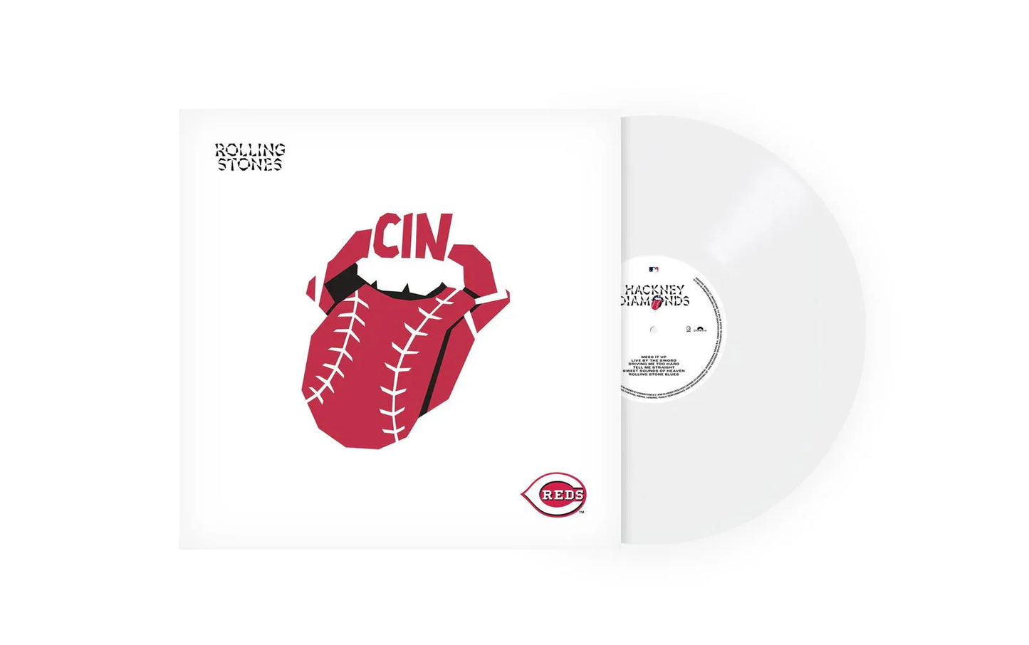The Rolling Stones - Hackney Diamonds (Limited Edition, Cincinnati Reds Vinyl) (LP) - Joco Records