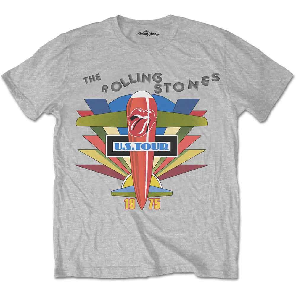 The Rolling Stones - Retro US Tour 1975 (T-Shirt) - Joco Records