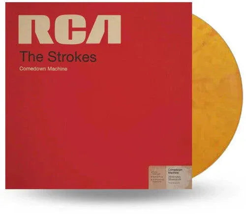 The Strokes - Comedown Machine (Limited Edition, Yellow & Red Marble Vinyl) - Joco Records