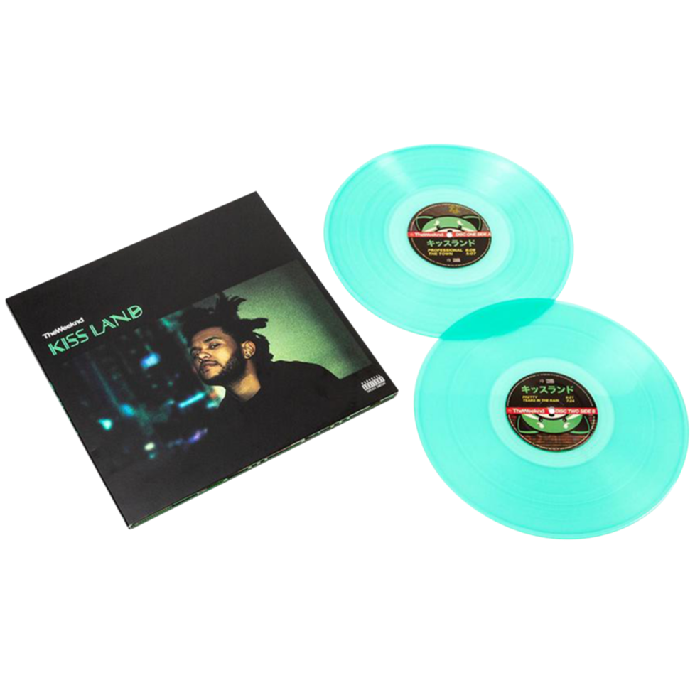 The Weeknd - Kiss Land (Limited Anniversary Edition, Seaglass Foam Vinyl) (2 LP) - Joco Records