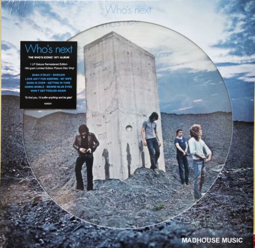 The Who - Who's Next: 50th Anniversary Edition (Remastered, Picture Disc Vinyl) (Import) - Joco Records