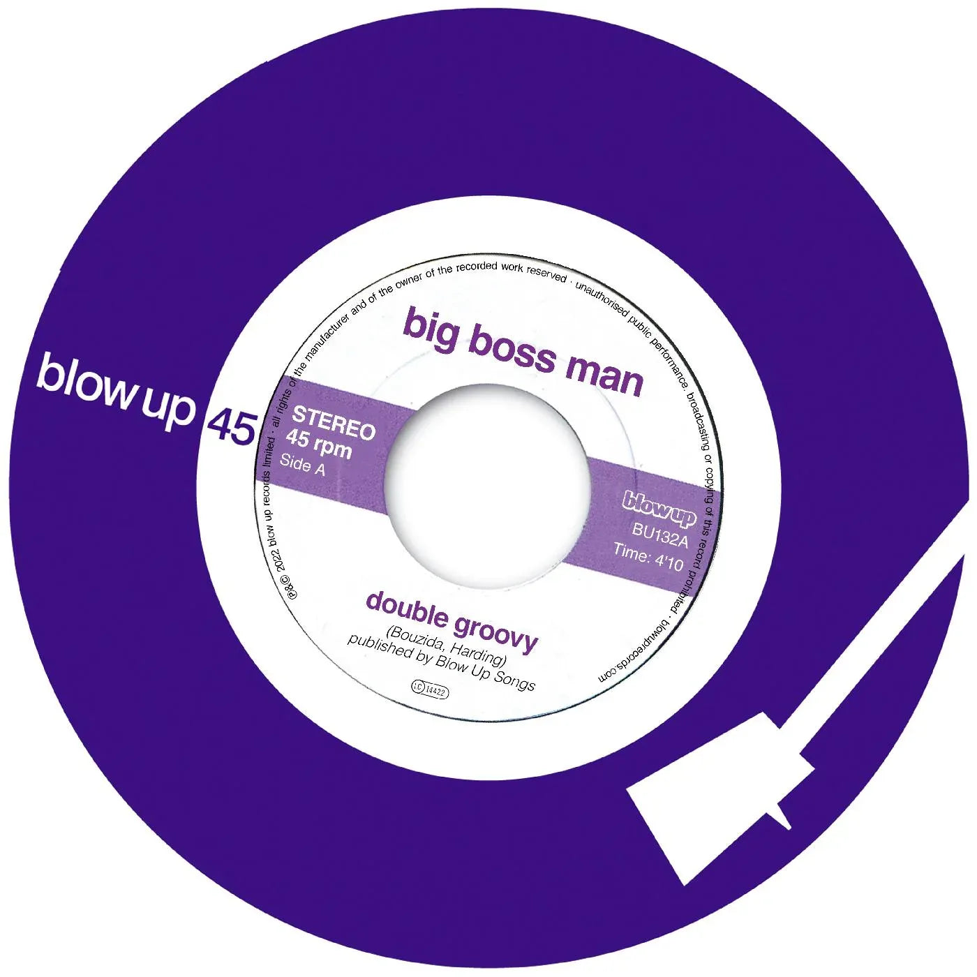 Big Boss Man - Double Groovy / Trans-Pacific Express (Vinyl) - Joco Records