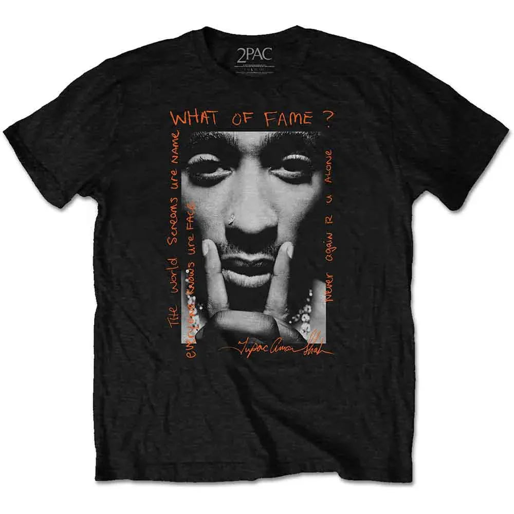 Tupac - What Of Fame? (T-Shirt) - Joco Records