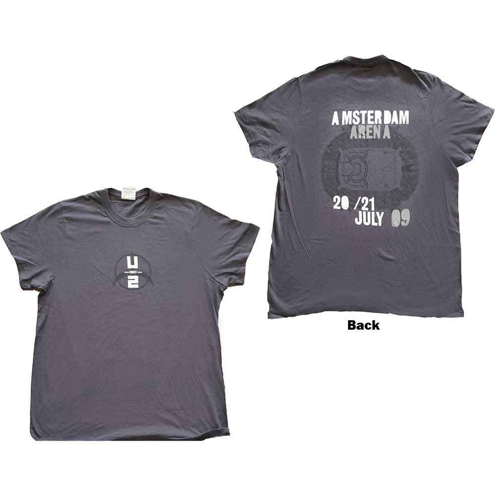 U2 - 360 Degree Tour Amsterdam 2009 (T-Shirt) - Joco Records