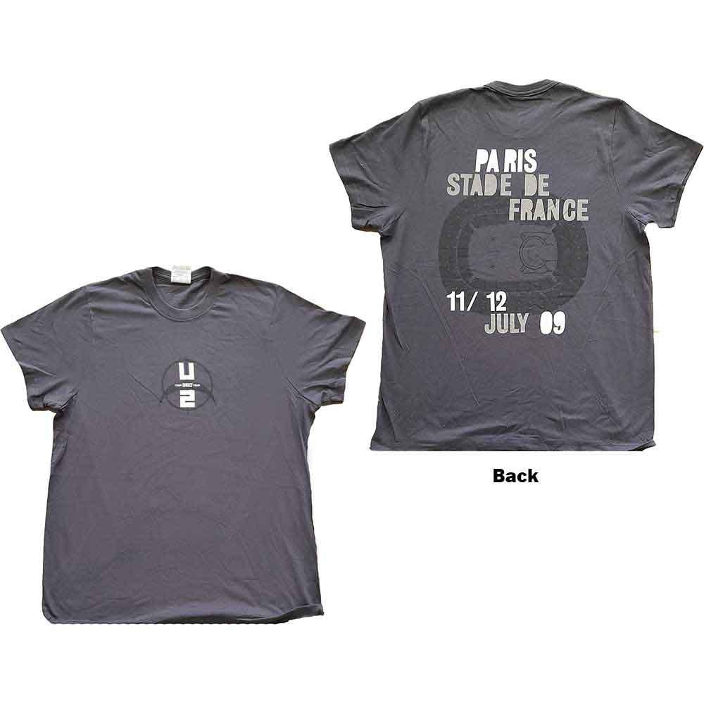 U2 - 360 Degree Tour Paris 2009 (T-Shirt) - Joco Records