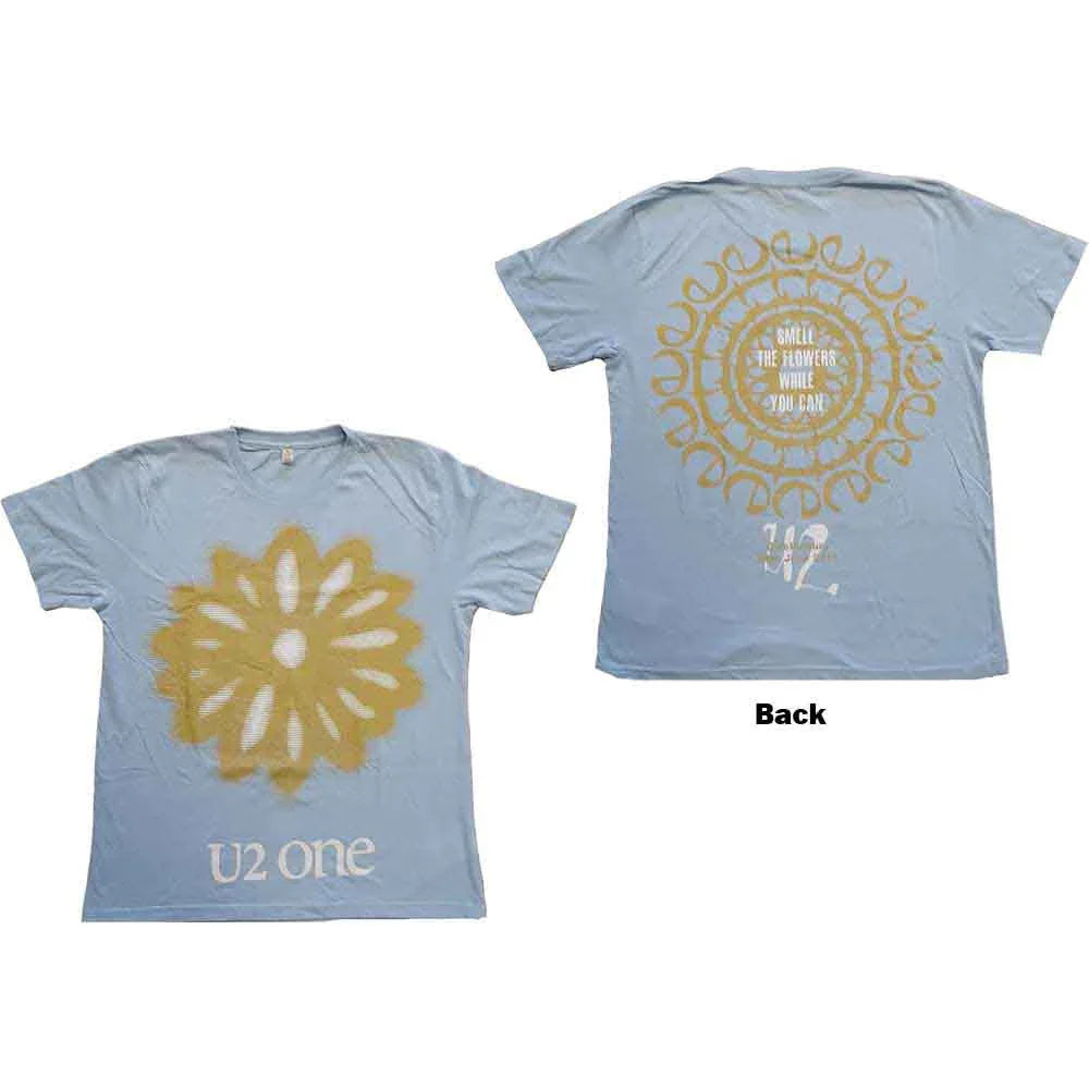 U2 - Glastonbury 2011 Smell The Flowers (T-Shirt) - Joco Records