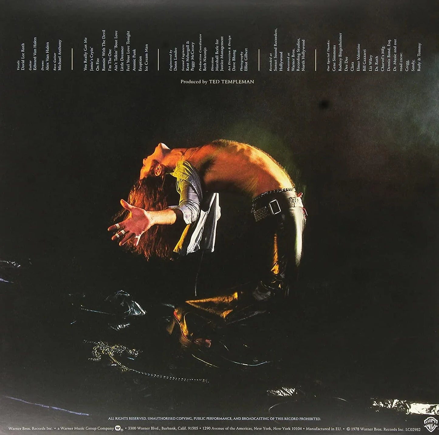 Van Halen - Van Halen (Remastered, 180 Gram) (LP) - Joco Records