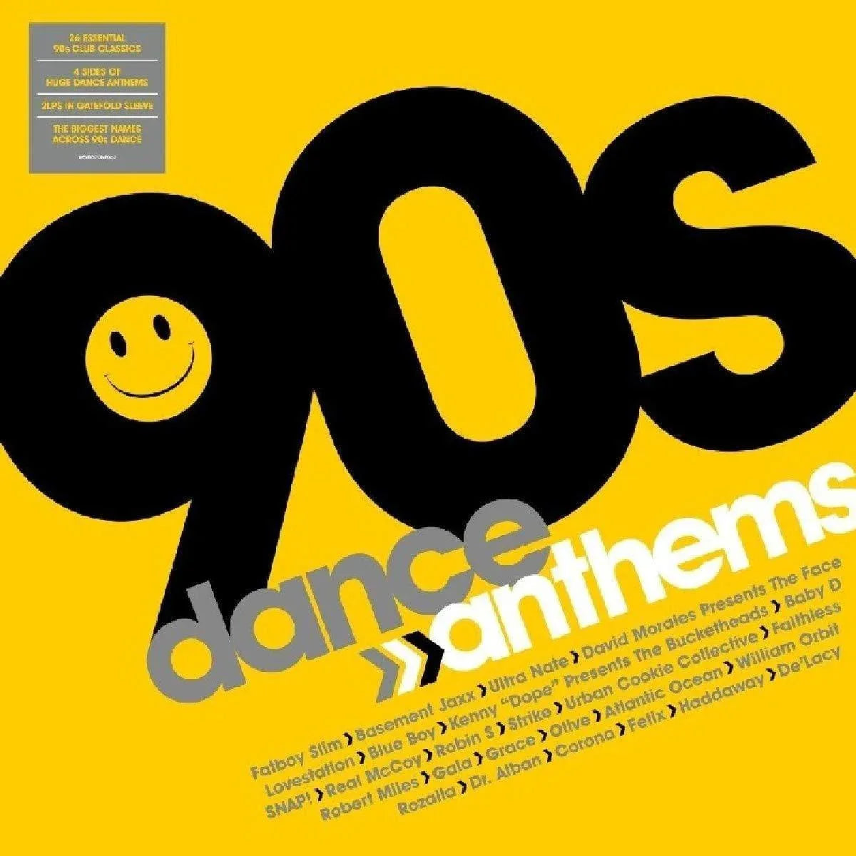 Various Artists - 90S Dance Anthems (Vinyl) - Joco Records