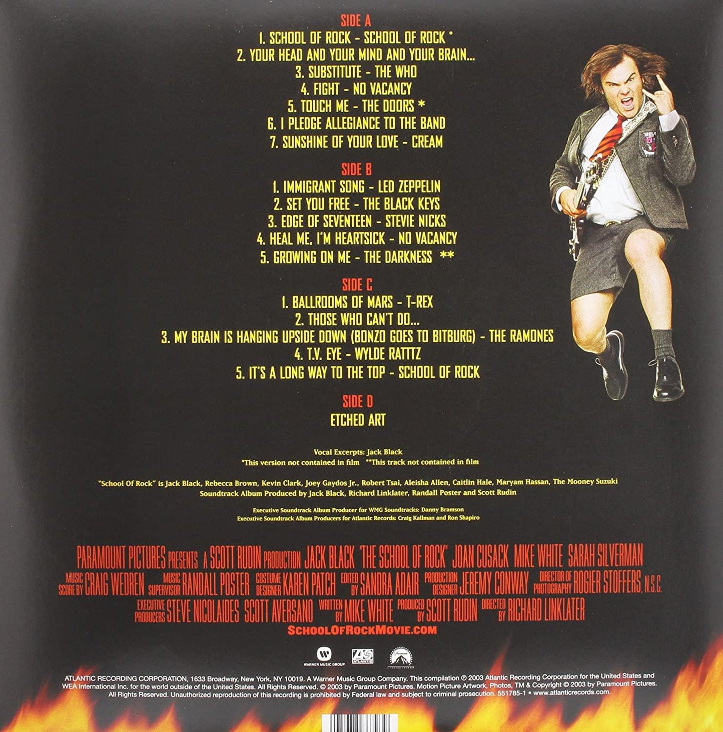 Various Artists - School of Rock (Rocktober Exclusive, Orange Vinyl) (2 LP) - Joco Records