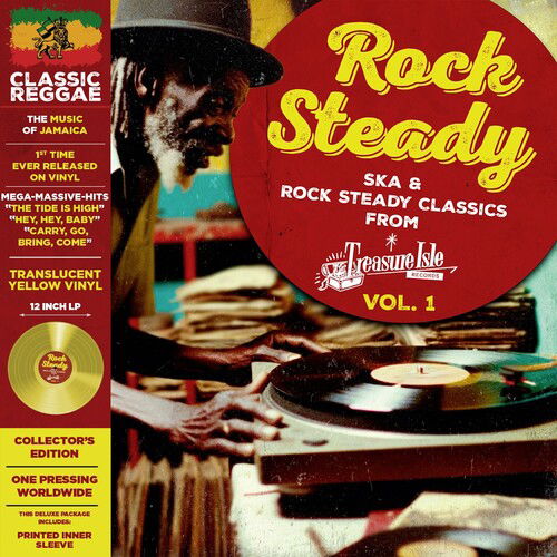 Various Artists - Ska & Rock Steady Classics From Treasure Isle Vol. 1 (Color Vinyl, Deluxe Edition, Gold, Limited Edition, Remastered) - Joco Records