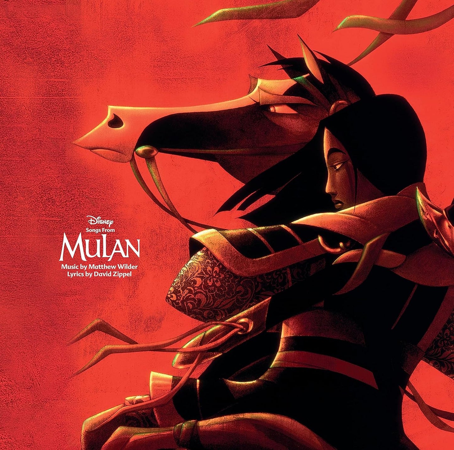 Various Artists - Songs From Mulan (Original Soundtrack) (Limited Edition, Ruby & Obsidian Vinyl) (LP) - Joco Records