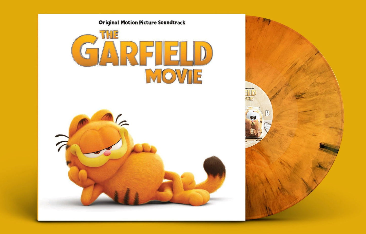 Various Artists - The Garfield Movie (Original Motion Picture Soundtrack) (Orange & Black Splatter Vinyl) (LP) - Joco Records
