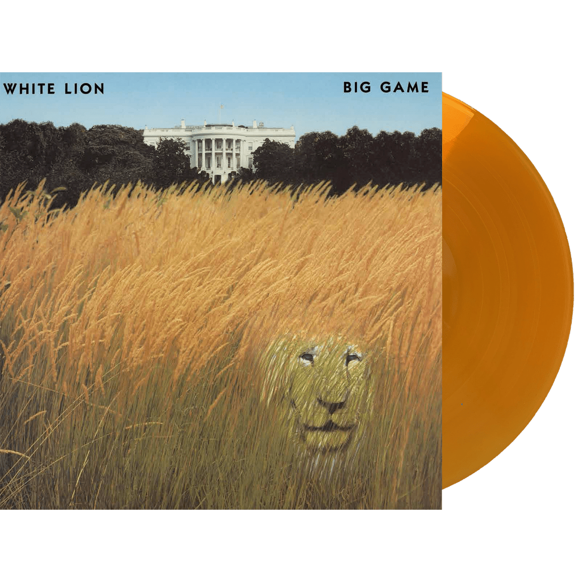 White Lion - Big Game (Anniversary Edition, Translucent Gold Vinyl) (LP) - Joco Records