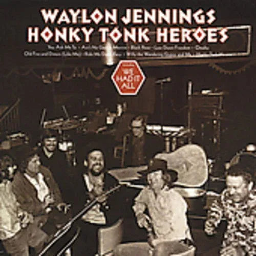 Waylon Jennings - Honky Tonk Heroes (Limited Edition, Rust Color Vinyl) - Joco Records