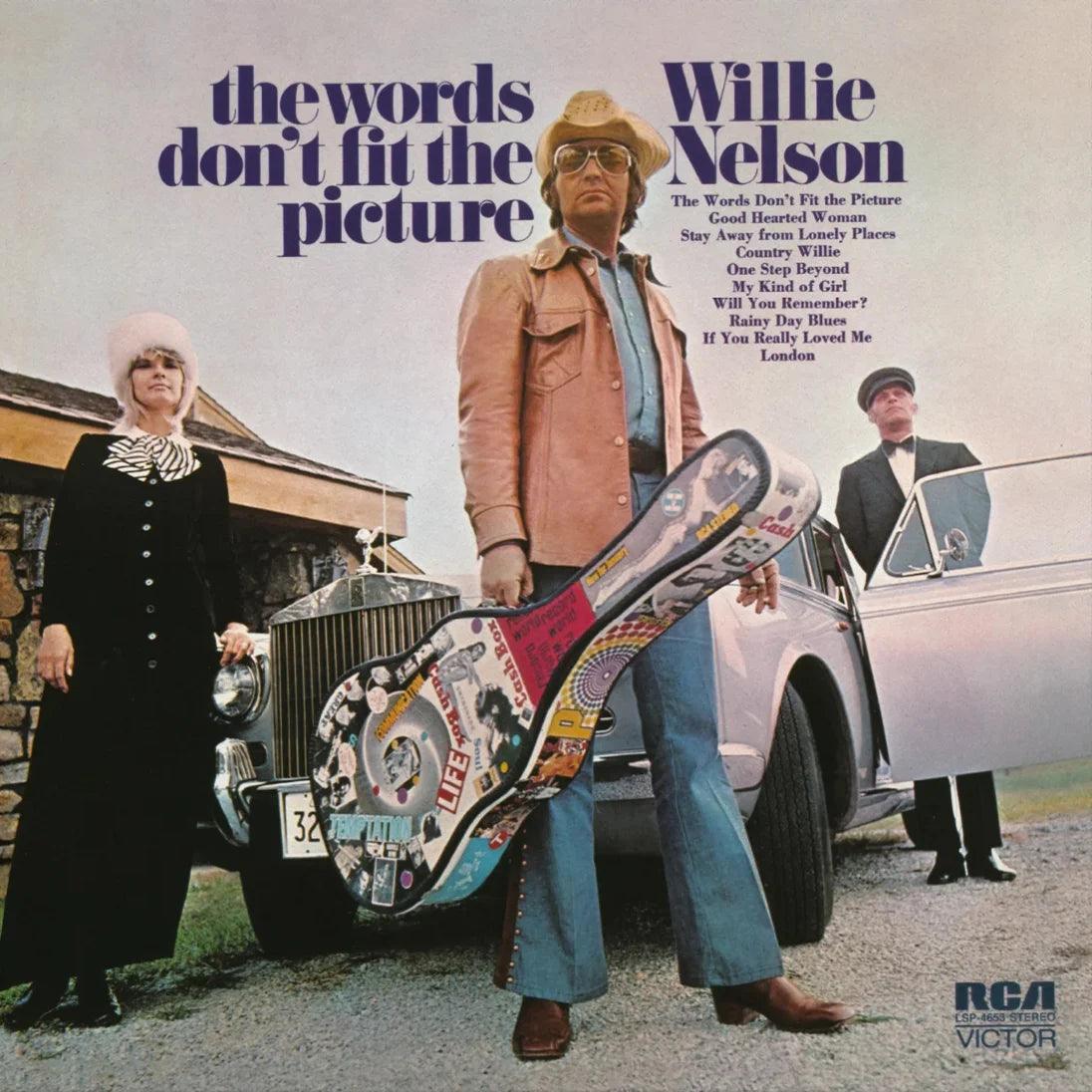 Willie Nelson - Words Don't Fit The Picture (Limited Edition, 180 Gram, Blue Vinyl) (LP) - Joco Records