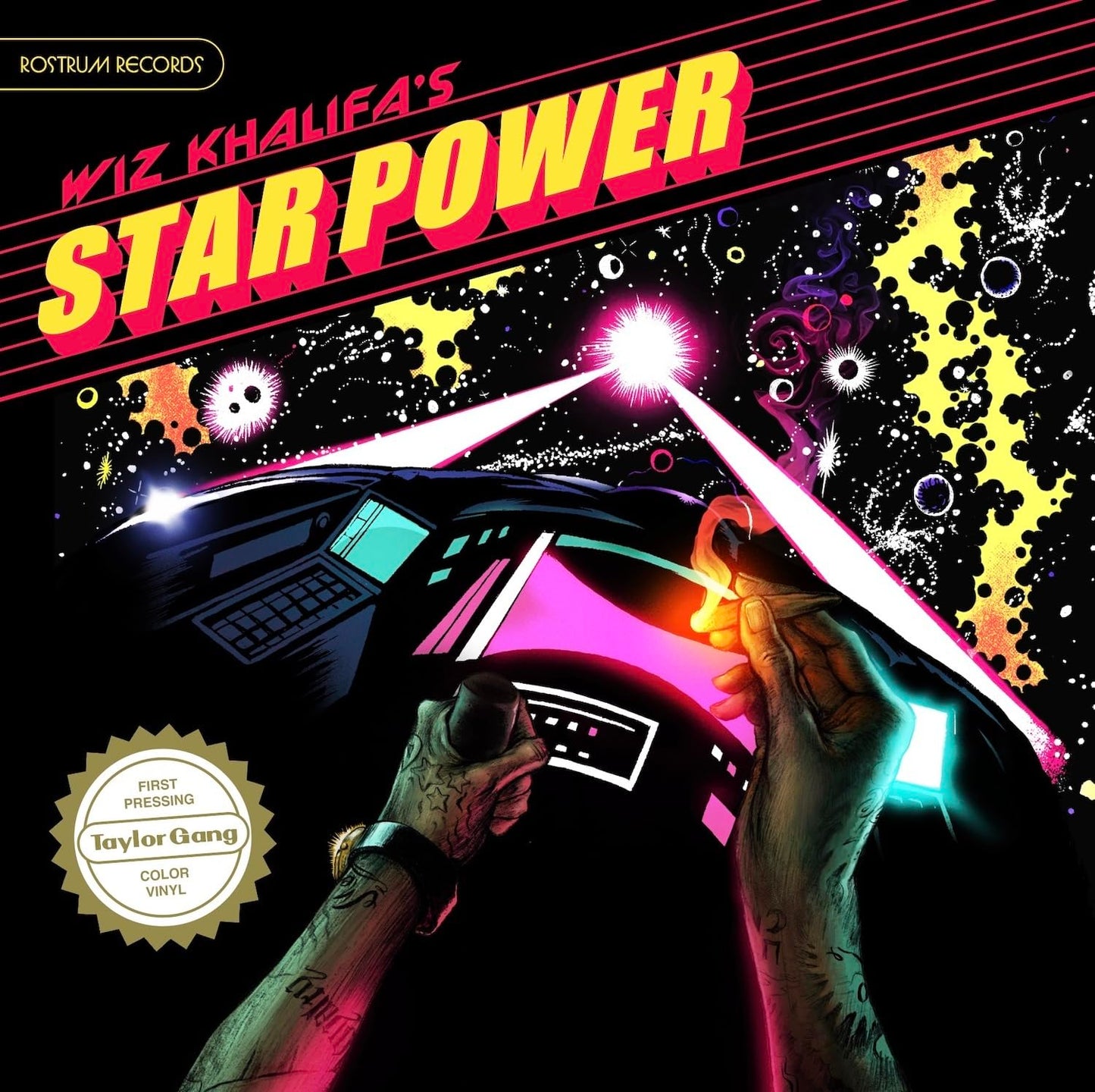 Wiz Khalifa - Star Power (15th Anniversary, Limited Edition, Purple & Green Splatter Vinyl) (2 LP) - Joco Records