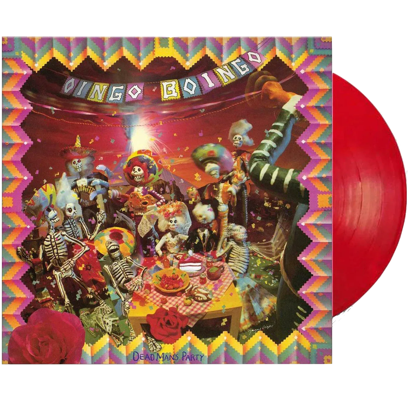 Oingo Boingo - Dead Man's Party Deluxe (Limited Edition, Red Vinyl) (LP) - Joco Records