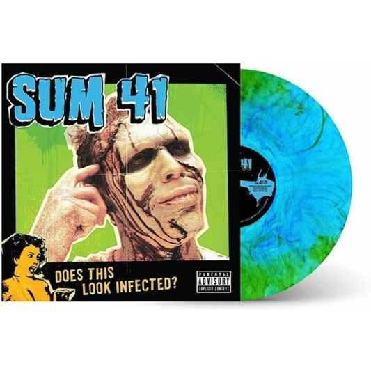 Sum 41 - Does This Look Infected (Limited Edition Import, Blue Swirl Vinyl) (LP) - Joco Records