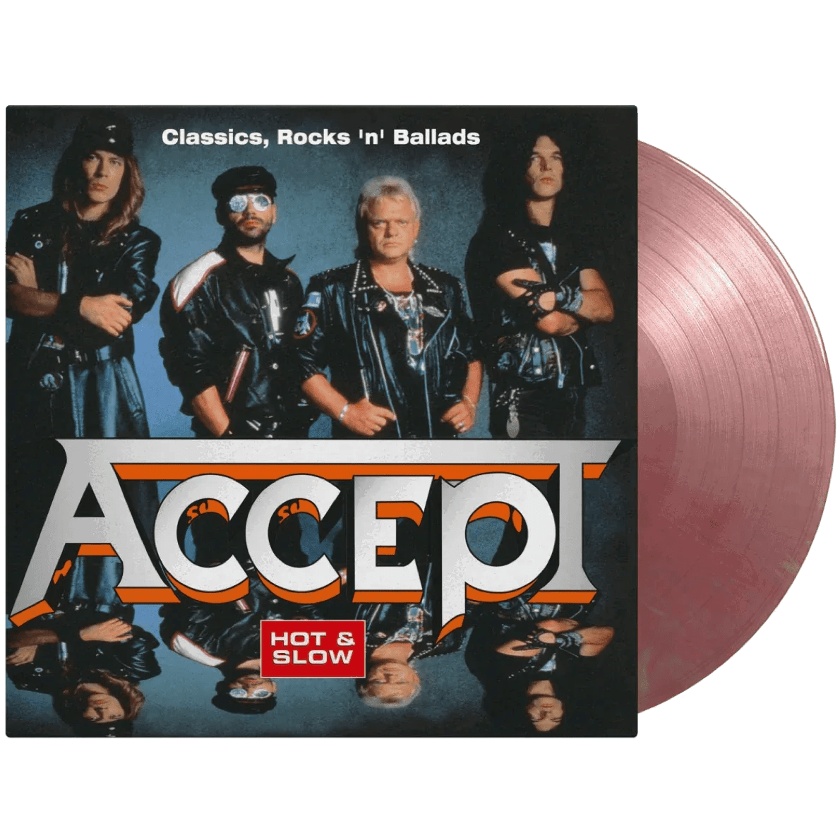 Accept - Hot & Slow (Limited 20th Anniversary Edition, 180 Gram, Silver & Red Vinyl) (2 LP) - Joco Records