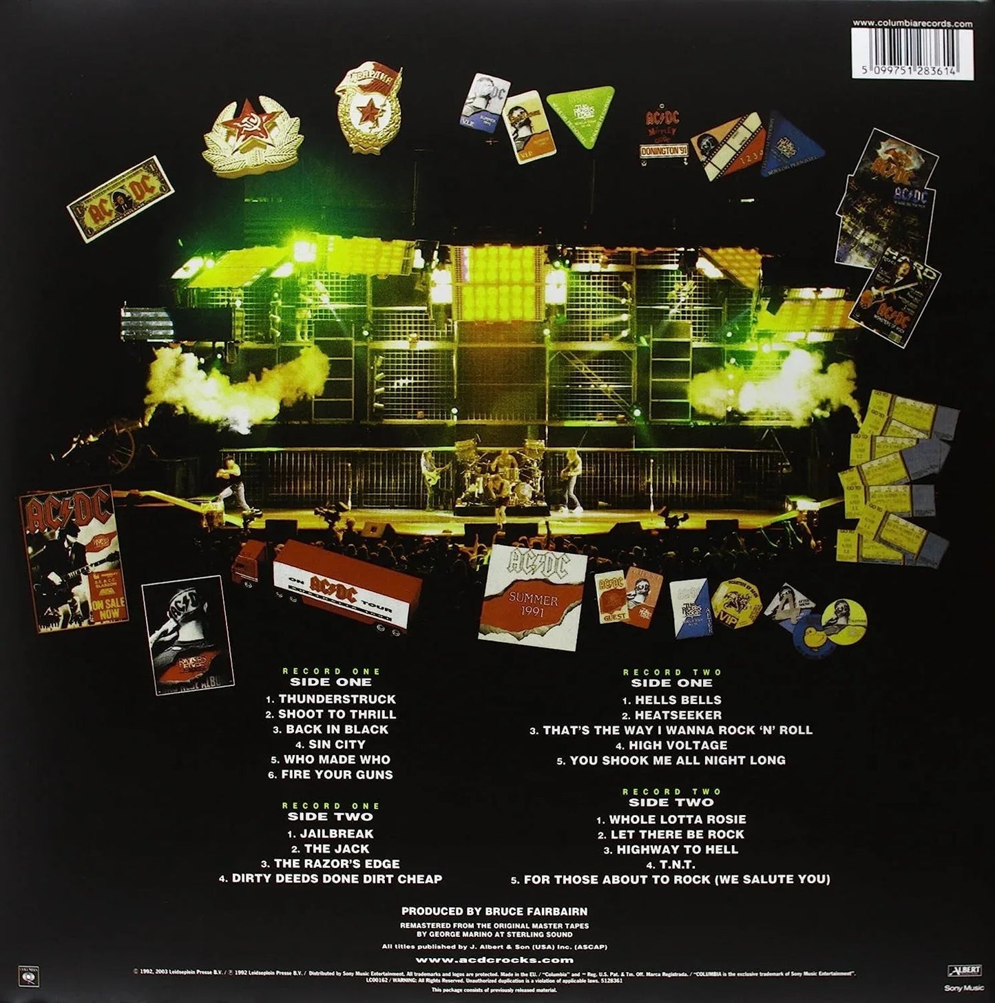 AC/DC - Live (Gatefold, Remastered) (2 LP) - Joco Records