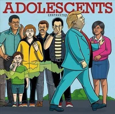 Adolescents - Cropduster (Colv) (Ogv) (Red Vinyl) (LP) - Joco Records