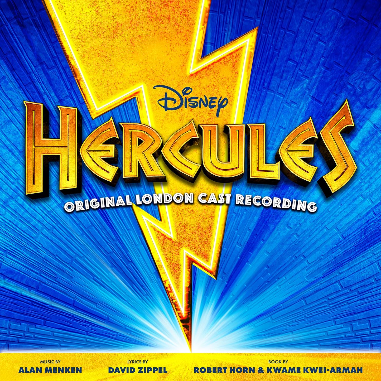 Alan Menken - Hercules (Original Cast Recording) (Limited Edition, Gold Vinyl) (Import) (2 LP)