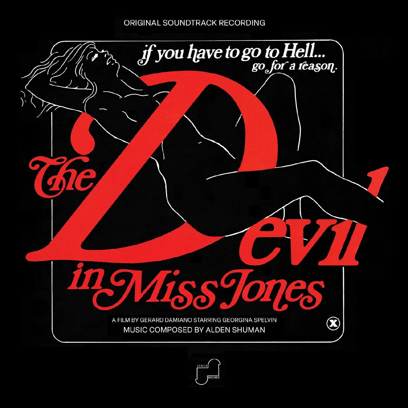 Alden Shuman - The Devil In Miss Jones - Original Soundtrack Recording (Hellfire Vinyl) (LP) - Joco Records