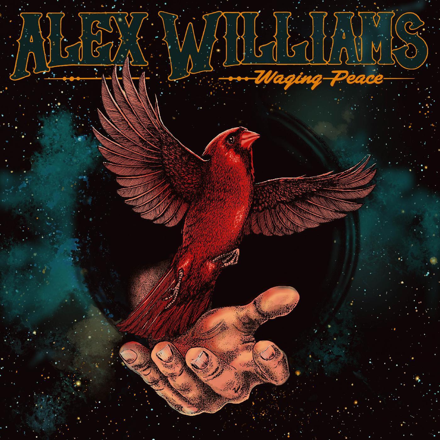 Alex Williams - Waging Peace (Red Vinyl) (LP) - Joco Records