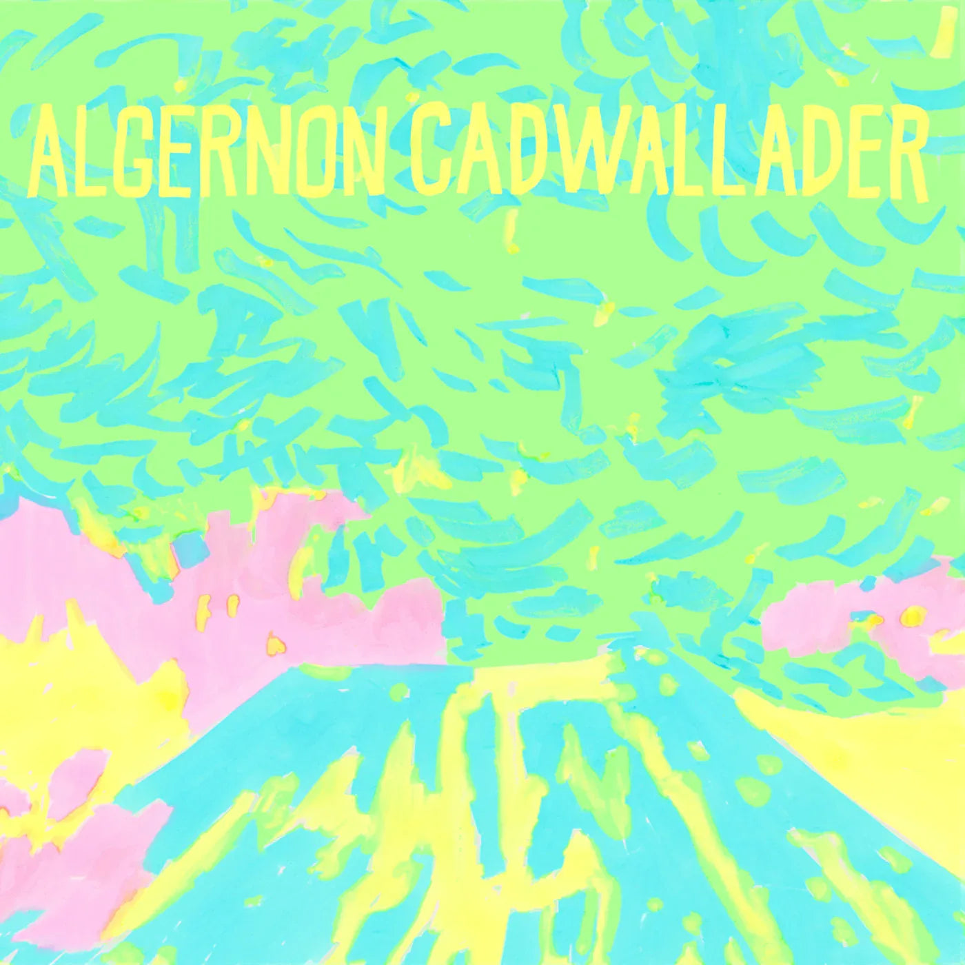 Algernon Cadwallader - Trying Not To Have A Thought (Opaque White Vinyl)