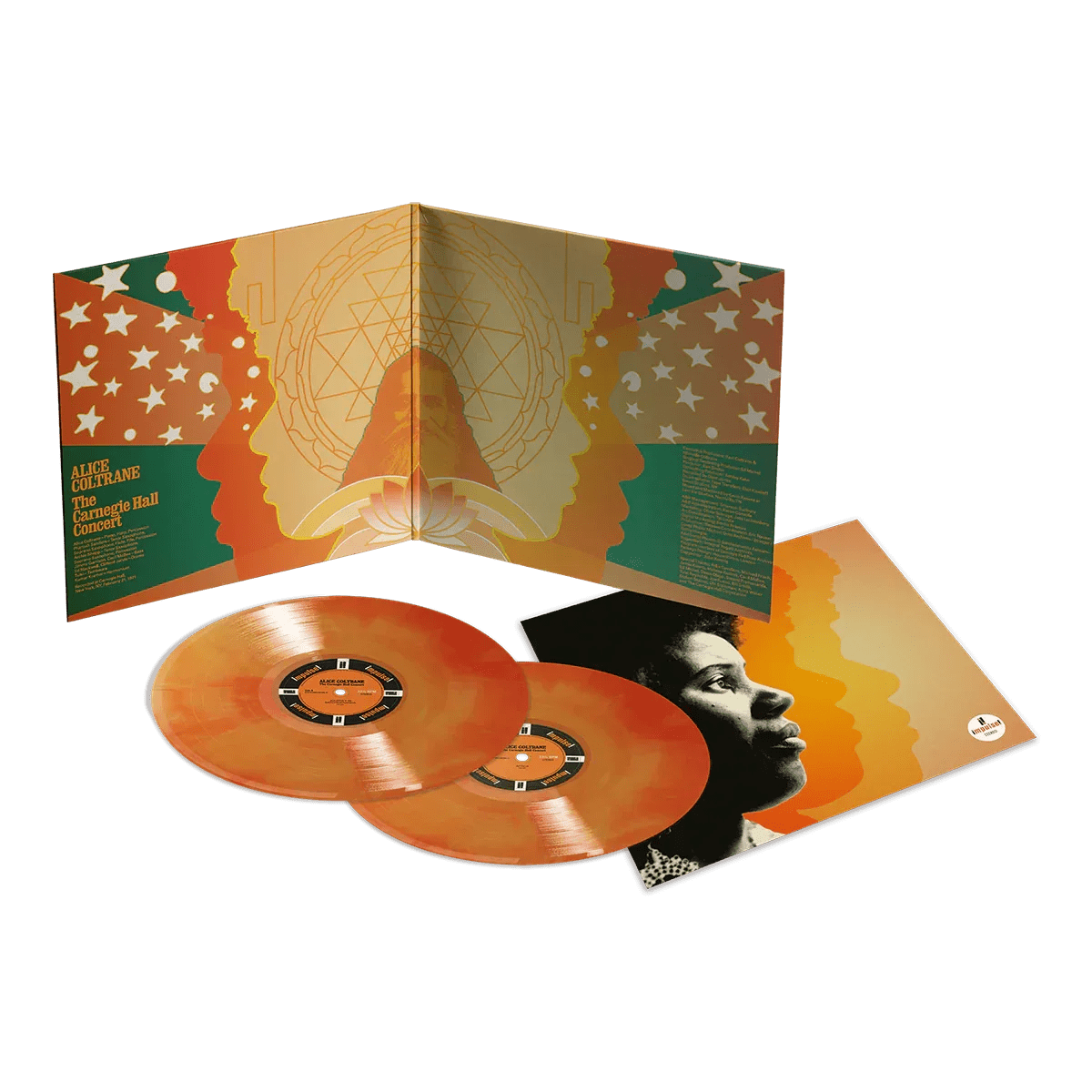 Alice Coltrane - The Carnegie Hall Concert (Limited Edition, Galaxy Orange Vinyl) (2 LP) - Joco Records