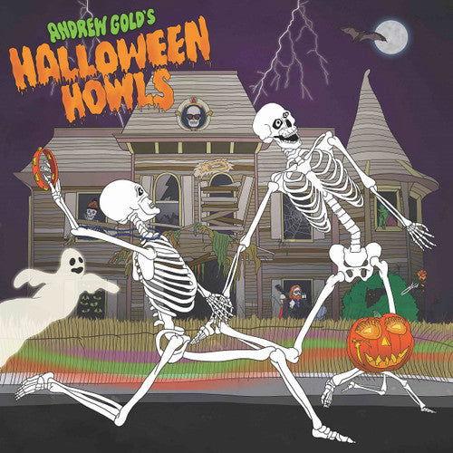 Andrew Gold - Halloween Howls: Fun & Scary Music (Deluxe Edition) (Bone Vinyl) (LP) - Joco Records