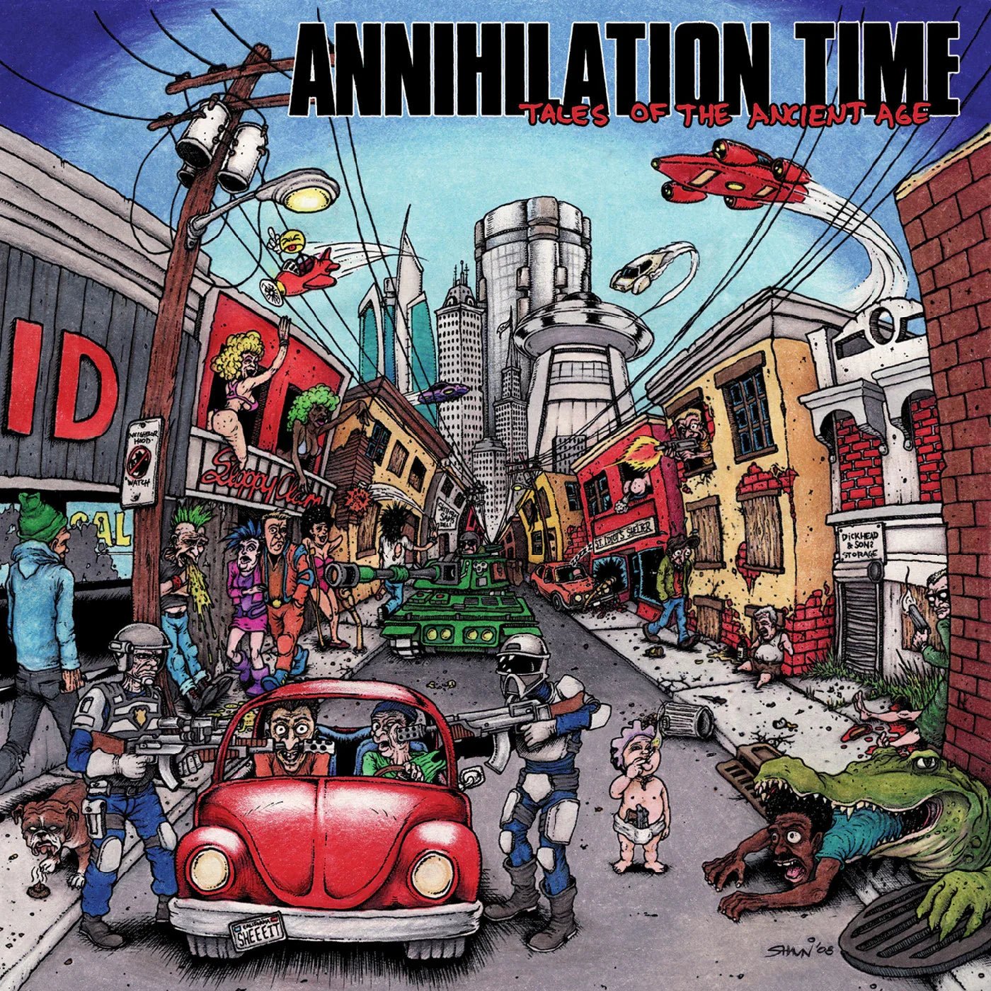 Annihilation Time - Tales Of The Ancient Age (Tiger's Eye Vinyl) - Joco Records