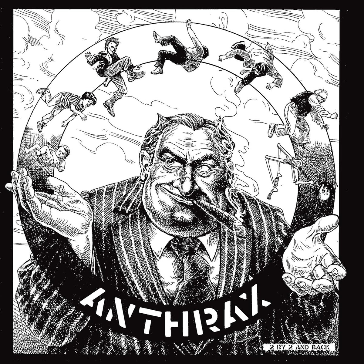Anthrax - Capitalism Is Cannibalism (45 RPM, 12", Remastered) (Vinyl EP) - Joco Records