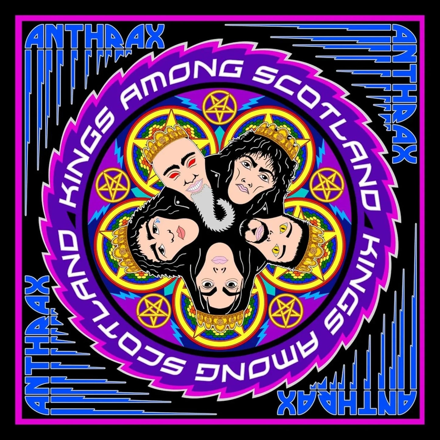 Anthrax - Kings Among Scotland (RSD Exclusive, Color Vinyl) (3 LP) - Joco Records