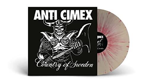 Anti Cimex - Absolut Country Of Sweden (White & Red Splatter Vinyl) (LP) - Joco Records