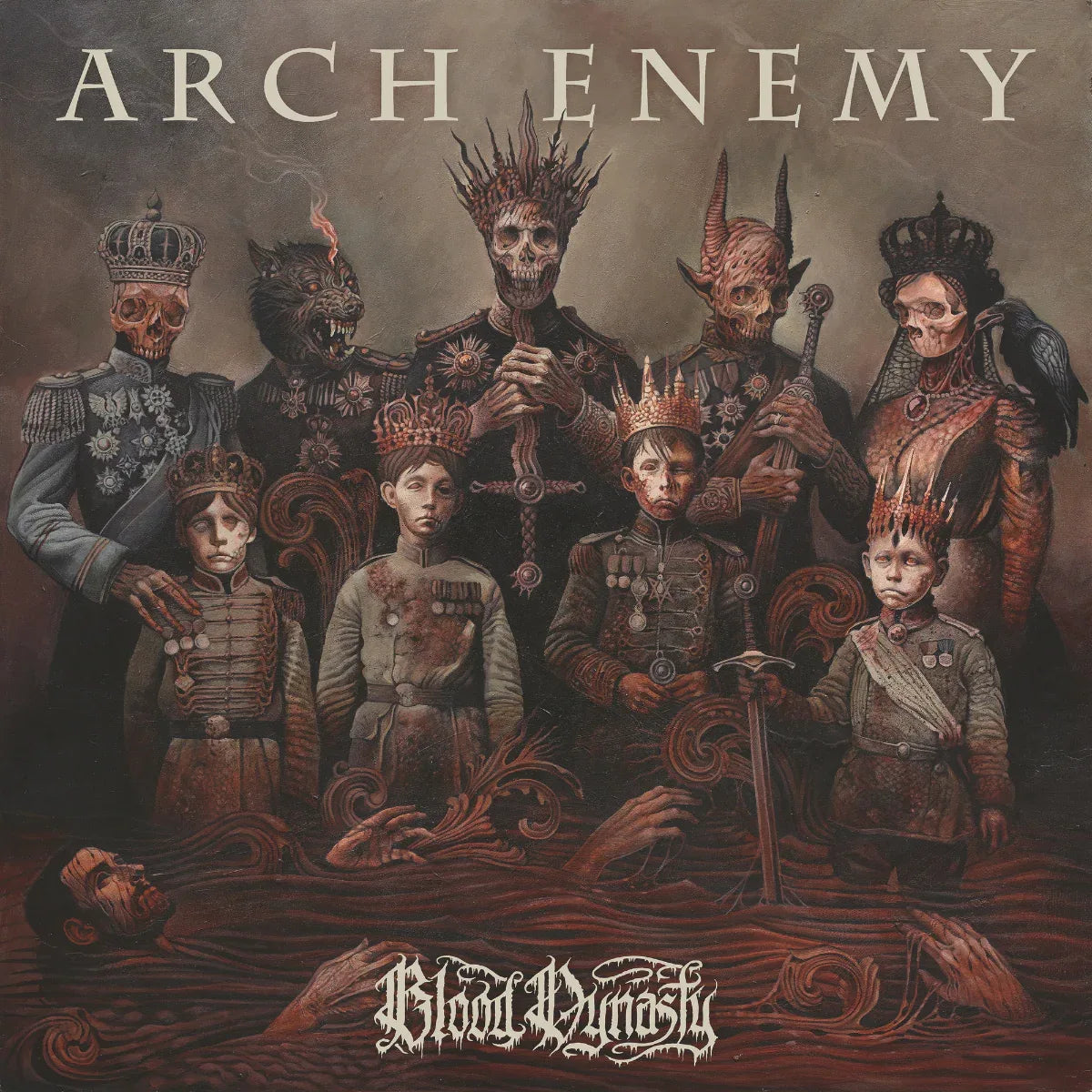 Arch Enemy - Blood Dynasty (180 Gram "Black Ice" Color Vinyl, Booklet)