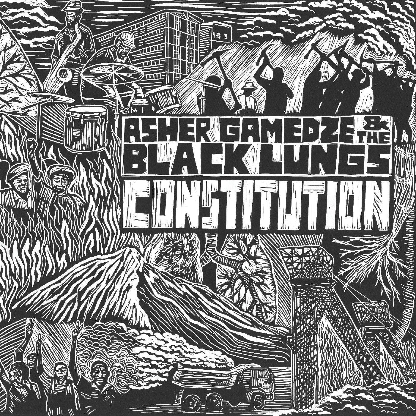 Asher & The Black Lungs Gamedze - Constitution (LP) - Joco Records