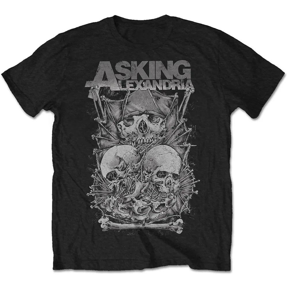 Asking Alexandria - Skull Stack (T-Shirt) - Joco Records
