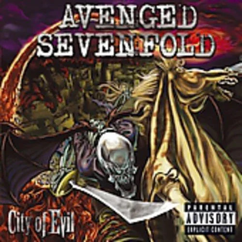 Avenged Sevenfold - City of Evil (Limited Edition, Indie Exclusive, Orange & Red Swirl Color Vinyl) (Explicit) (2 LP)