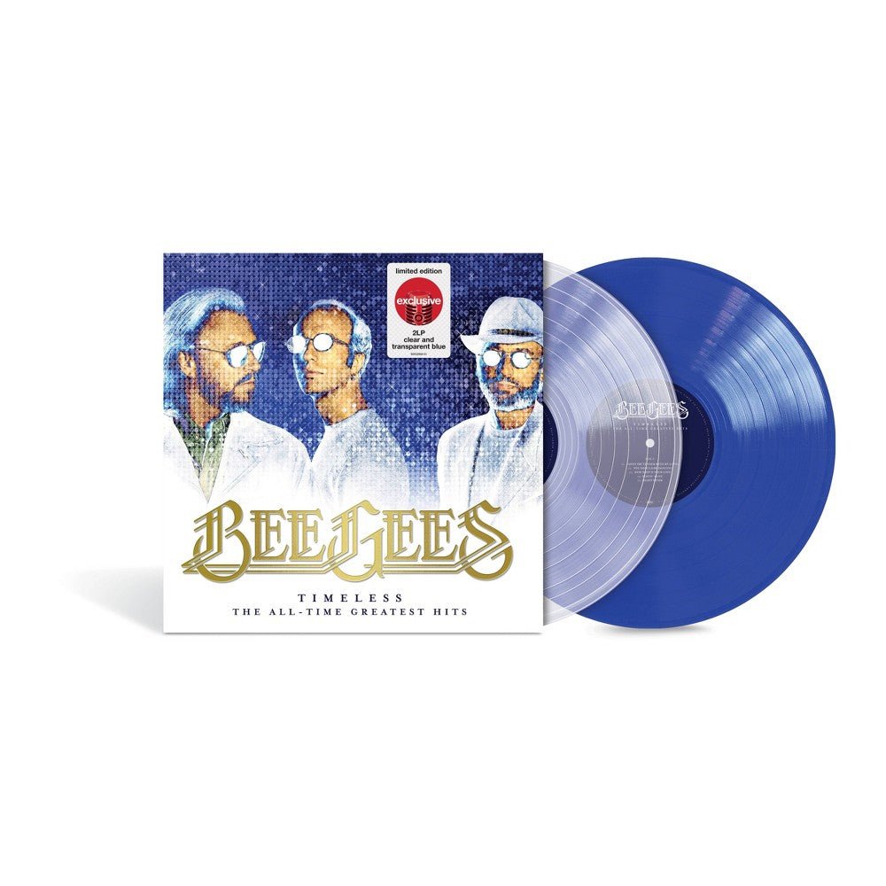 Bee Gees - Timeless: The All-Time Greatest Hits (Clear & Transparent Blue Vinyl) (2 LP) - Joco Records