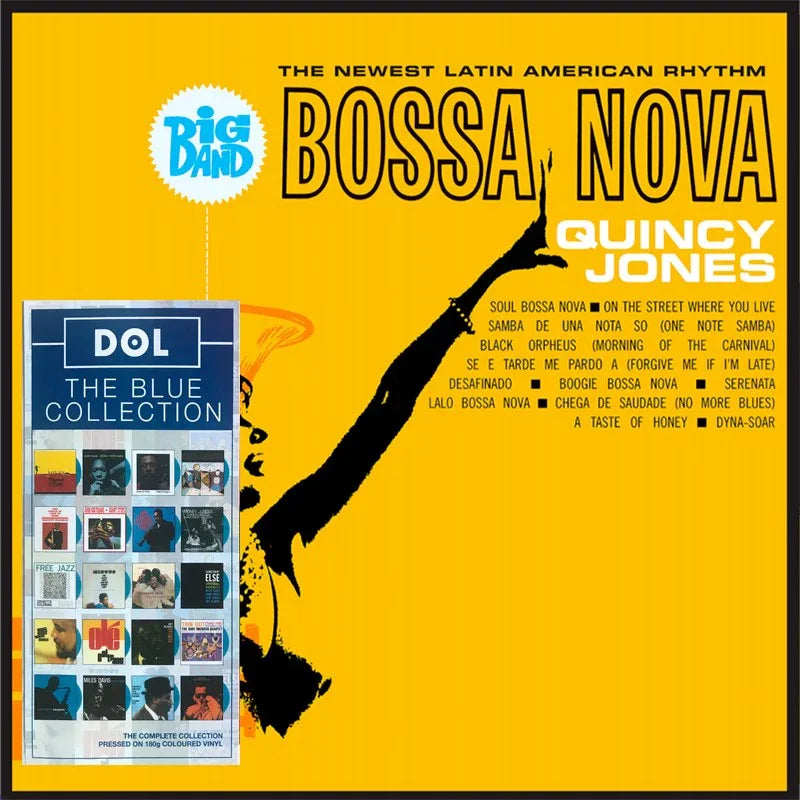 Quincy Jones - Big Band Bossa Nova (Limited Edition, Yellow Vinyl) - Joco Records