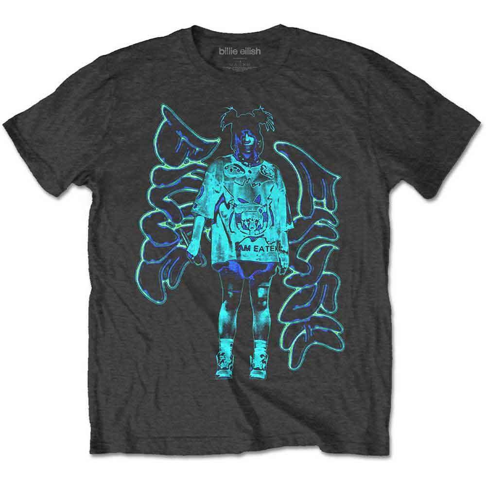 Billie Eilish - Neon Graffiti Logo (T-Shirt) - Joco Records